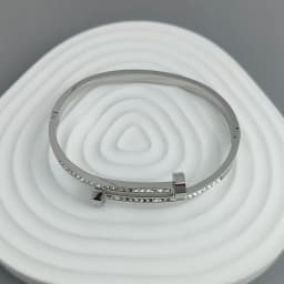 New nail zircon stainless steelGold-plated bracelet 18K, high quality waterproof couple bracelet, wife gift