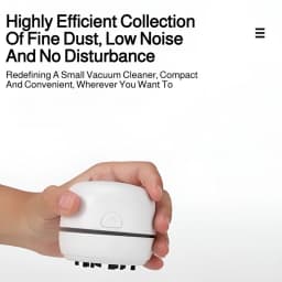 Desktop Cleaning Vacuum Cleaner Home Mini Portable Keyboard Silent Cleaner for Office Sofa Floor Study Desk Pencil Shavings