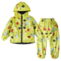 Children's Clothing Sets Cartoon Raincoat Suit Girls Boys Sets Waterproof Top and Pants 2pcs For Kids Hooded Jacket And Trousers