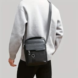 Neutral Style Shoulder Bag for Men and Women, Single Strap, Cross-Body, Business Style, Backpack, Casual and Fashionable