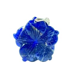New 28MM Peach Blossom Pendant Natural Stone Amethyst Tiger Eye Agate Crystal Necklace Pendant DIY Jewelry Accessories Wholesale