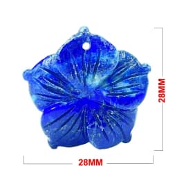 New 28MM Peach Blossom Pendant Natural Stone Amethyst Tiger Eye Agate Crystal Necklace Pendant DIY Jewelry Accessories Wholesale