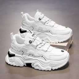 Men's Thick Soled Casual  Soft Soled Sports Shoes Four Season New Outdoor Students Comfortable Running Shoes Versatile Sneakers