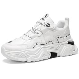 Men's Thick Soled Casual  Soft Soled Sports Shoes Four Season New Outdoor Students Comfortable Running Shoes Versatile Sneakers