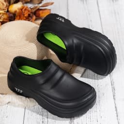 Women's Thick-Soled Kitchen Slippers, Oil-Proof, Waterproof, Non-Slip, Thick-Soled, Wear-Resistant, Comfortable, Soft-Soled, Hom