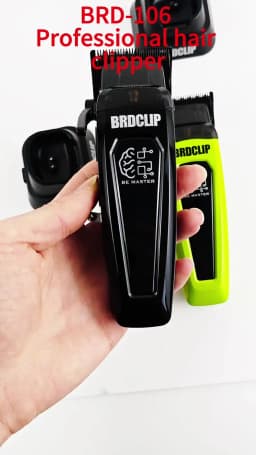 BRDCLIP BRD-106 7500RPM Professional Men's Hair Clipper with Base Charger DLC Hair Cutting Machine Hair Trimmer