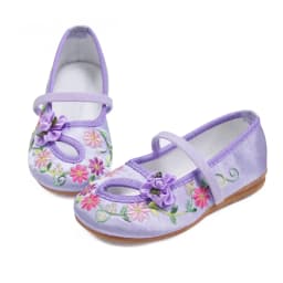 Little Girls Casual Comfortable Flats Shoes Kids Movie Same Style Encanto Mirabel Isabela Madrigal Carnival Party Cosplay Shoes