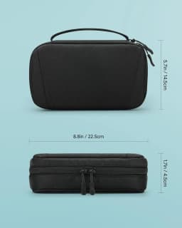 Yinke Travel Shaver Case for Multigroom Series 3000/5000/7000/9000,Men's Electric Beard Trimmer Attachment Storage Bag Organizer
