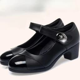 Spring/autumn New Pointed Head Square with Solid Color Thick Heel Shoes Fashion Comfortable Sexy Casual Banquet Women's Shoes