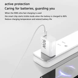 90W USB Fast Charger for Xiaomi 15 14 13 12 11 10 Ultra Note 12T 13 Pro Turbo Quick Charge Type C USB Charging Cable