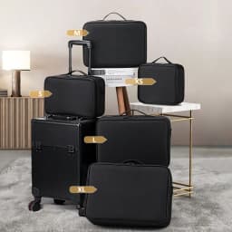 Large Capacity Cosmetic Case Waterproof Manicure Makeup Toolbox,Makeup Bag For Travel New Professional Tattoo Tool Makeup Case