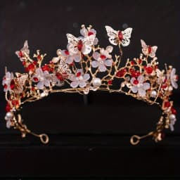 Baroque Crystal Tiaras And Crowns Rhinestone Prom Diadem Bridal Wedding Hair Accessories Jewelry Crown Tiara For Women Bride