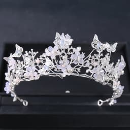 Baroque Crystal Tiaras And Crowns Rhinestone Prom Diadem Bridal Wedding Hair Accessories Jewelry Crown Tiara For Women Bride
