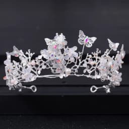 Baroque Crystal Tiaras And Crowns Rhinestone Prom Diadem Bridal Wedding Hair Accessories Jewelry Crown Tiara For Women Bride