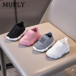 Kids Shoes Anti-slip Soft Rubber Bottom Baby Sneaker Casual Flat Sneakers Shoes Children size Kid Girls Boys Sports Shoes