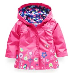Children's Clothing Coat Hooded Waterproof Jacket Boys Long Sleeve Rainwear For Spring And Autumn Windproof Outdoor Girl Clothes