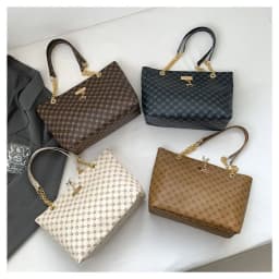 Women Luxury Design Tote Bag Large Capacity Handbag Printing Shoulder Bag Trendy New Shopping Bag Purse