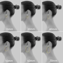 Eavva Women 14K Gold Plated Hoop Earrings Lady Classic Thin Hoops with 925 Sterling Silver Post Fashion Jewelry with Gift Box