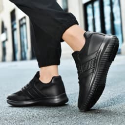 Chef Shoes Non-Slip Four Seasons Breathable Hotel Kitchen Work Shoes Light Outdoor Men's Plus Size Casual Sports Walking Shoes