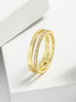 925 Sterling Silver Classic Gorgeous Sparkling Zircon Ring For Women Engagement Wedding Luxury Fashion High Quality Fine Jewelry