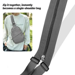 2026 New Trendy Portable Messenger Bag Women's Multifunctional Chest Bag Small Backpack All-Match Shoulder Bag Leisure Travel