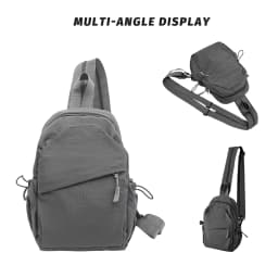 2026 New Trendy Portable Messenger Bag Women's Multifunctional Chest Bag Small Backpack All-Match Shoulder Bag Leisure Travel