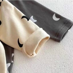 Ircomll 2 pcs Spring Fall Infant Baby Bodysuits & One-Pieces Moon Print Cotton Long Sleeves Baby Bodysuits Uniesx Baby Clothes