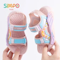 Sports Style Sandals For Students Boys & Girls Soft Bottom Casual Beach Shoes Kids‘ Toddler Sandals Summer