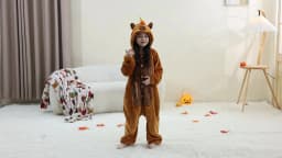 MICHLEY Carnaval Capybara Flannel Blanket Sleepers Onesie Hooded Children Costume Clothes Jumpsuit Sleepwear For Boys Girls