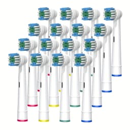 12/16pcs Replacement Toothbrush Heads for Oral-B, Refill Pro 500/1000/1500/3000/3757/5000/7000/7500/8000 D9511 D20 D25 D30 D32