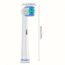 12/16pcs Replacement Toothbrush Heads for Oral-B, Refill Pro 500/1000/1500/3000/3757/5000/7000/7500/8000 D9511 D20 D25 D30 D32