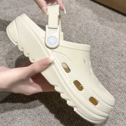 Women Home Slippers Garden Clogs Shoes Men's Sandals Flip Flops Summer Outdoor Couple Beach Slipper Closed Toe Non Slip Sandals