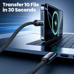 Toocki 240W USB C Cable PD 3.1 Super Charge Type C To Type C Display Cable For iPhone 15 16 Pro Max Xiaomi Samsung S23 Macbook
