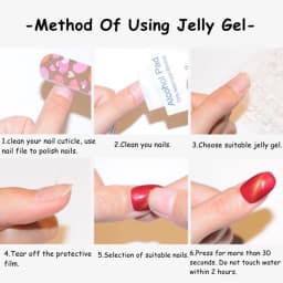 10PCS Handmade White French Press on Nails Almond Fake Nails