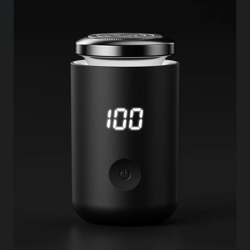 Mini Electric Shaver Led Digital Display Men Rechargeable Type-c Charging Car Portable Shaver Men Women Home Razor