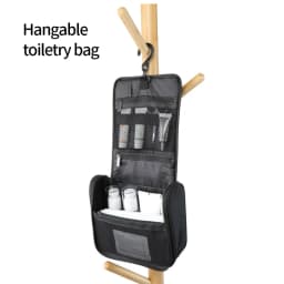 Multifunction Hanging Flip Men Travel Toiletry Bags Portable Pockets Water-Resistan Portable Shaving Kit Storage Make Up Bags