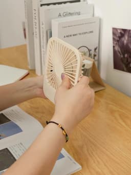 Eary Toilet Powerful Wall Fan Usb Rechargeable With 1200mAh 3 Speed Wind Magnetic Cooling Fan Portable Bathroom Ventilation Fan