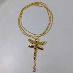 2025 Summer Hot Selling High Quality Golden Dragonfly Sweater Chain Jewelry Accessories, Surprise Gifts for Friends