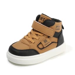 Children Spring Autumn Boy Board Shoes Lightweight Soft Sole Baby Shoe Casual Shoes High Top Sneakers Girls Color Blocking Lists