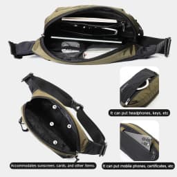 Tigernu New Light Weight Crossbody Bag Men Shoulder Bag Splashproof Waist Bag Male Multi-purpose Sling Bag