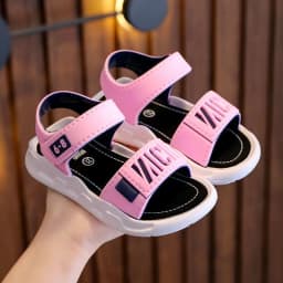 Summer Baby Sandals Solid Color Baby Boy Sandals Soft Sole Anti-slip Boys Girls Sandals Toddler Baby Shoes Beach 2-12 Years