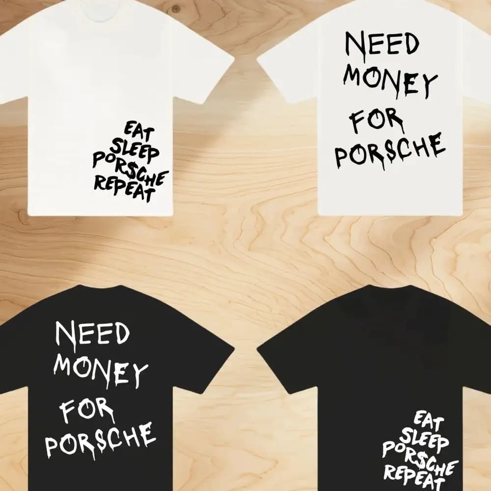 New Trend T-Shirt New Trend Pure Cotton Alphabet Printed T-Shirt Street Clothing Light Luxury Casual Loose Cotton Hip-Hop Top