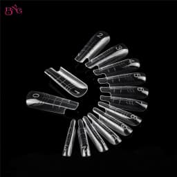 BNG New 70/140Pcs Dual Forms for Poly Nail Gel Soft Nail Forms Molds Acrylic Full Cover False Nail Tips Manicure Extension