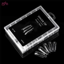 BNG New 70/140Pcs Dual Forms for Poly Nail Gel Soft Nail Forms Molds Acrylic Full Cover False Nail Tips Manicure Extension