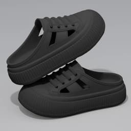 Smile Women's Sandals Comfortable Soft Cave Shoes Summer New Thick-soled EVA Sandals Breathable Non-slip Sandals Elevated Shoes