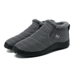 Men Snow Boots Plush New Warm Ankle Boots for Waterproof Men& Boots Female Winter Shoes Keep Warm Flat Unisex Men Shoes