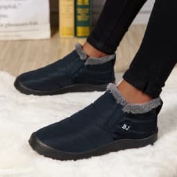 Men Snow Boots Plush New Warm Ankle Boots for Waterproof Men& Boots Female Winter Shoes Keep Warm Flat Unisex Men Shoes