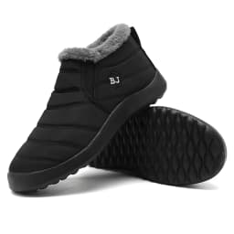 Men Snow Boots Plush New Warm Ankle Boots for Waterproof Men& Boots Female Winter Shoes Keep Warm Flat Unisex Men Shoes