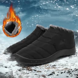 Men Snow Boots Plush New Warm Ankle Boots for Waterproof Men& Boots Female Winter Shoes Keep Warm Flat Unisex Men Shoes