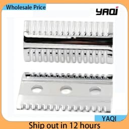 Yaqi Chrome Mellon Mens Safety Razor Head For Shaving Razors